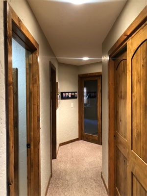 Crown and trim painting